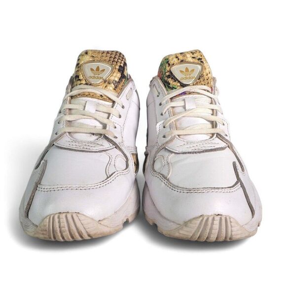 Adidas Falcon 'Snakeskin Print' Casual Fashion Sneakers FV3083 Women's 6.5 - Picture 3 of 11